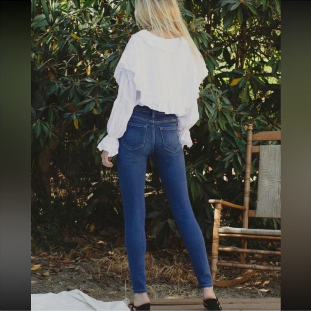 Cello Button Fly Super Skinny Denim - image 4